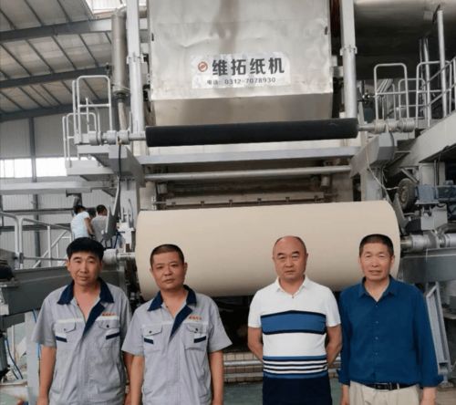 保定維拓新月型衛(wèi)生紙機(jī)在順通紙制品廠成功開機(jī) 助力衛(wèi)生用品產(chǎn)業(yè)升級(jí)